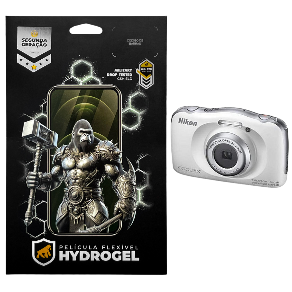 Película para Nikon Coolpix W150 - Hydrogel HD - Gshield