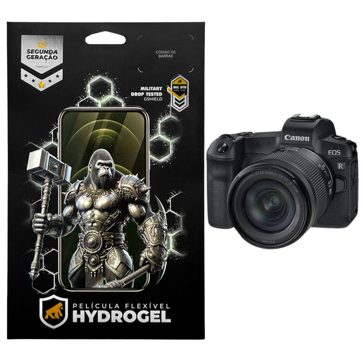 Película para Canon EOS R - Hydrogel HD - Gshield