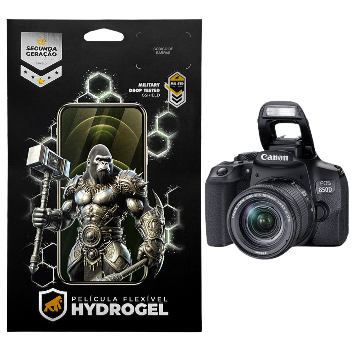 Película para Canon EOS 850D - Hydrogel HD - Gshield
