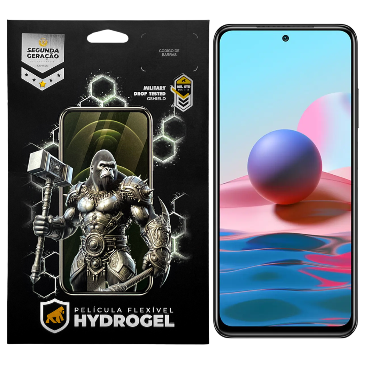 Película para Xiaomi Redmi Note 10 4G - Hydrogel Fosca - Gshield
