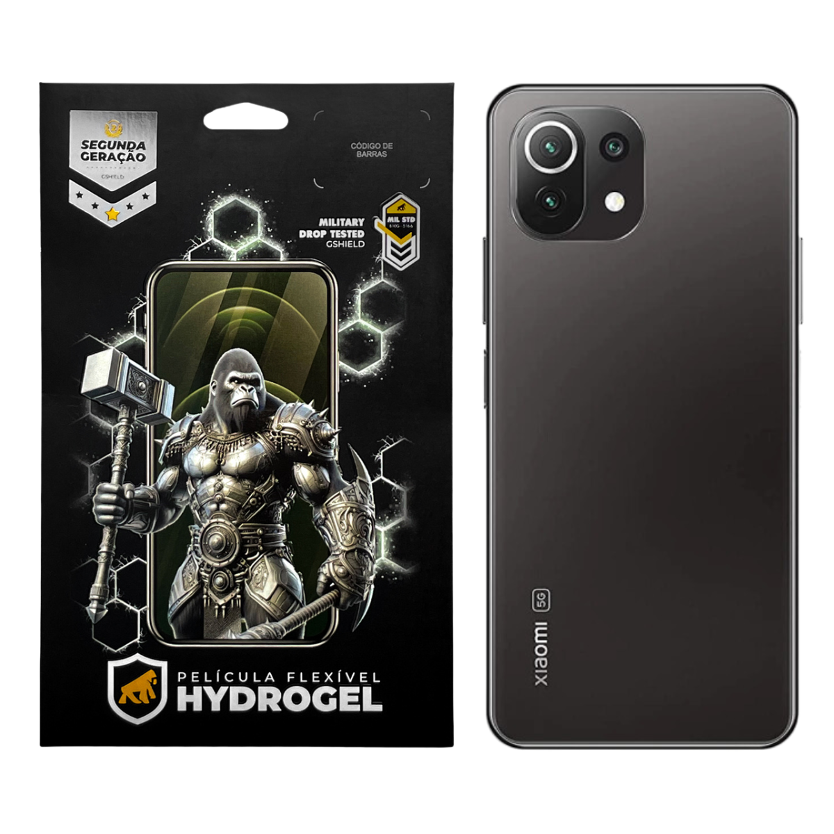 Película para Xiaomi Mi 11 Lite - Traseira de Hydrogel - Gshield