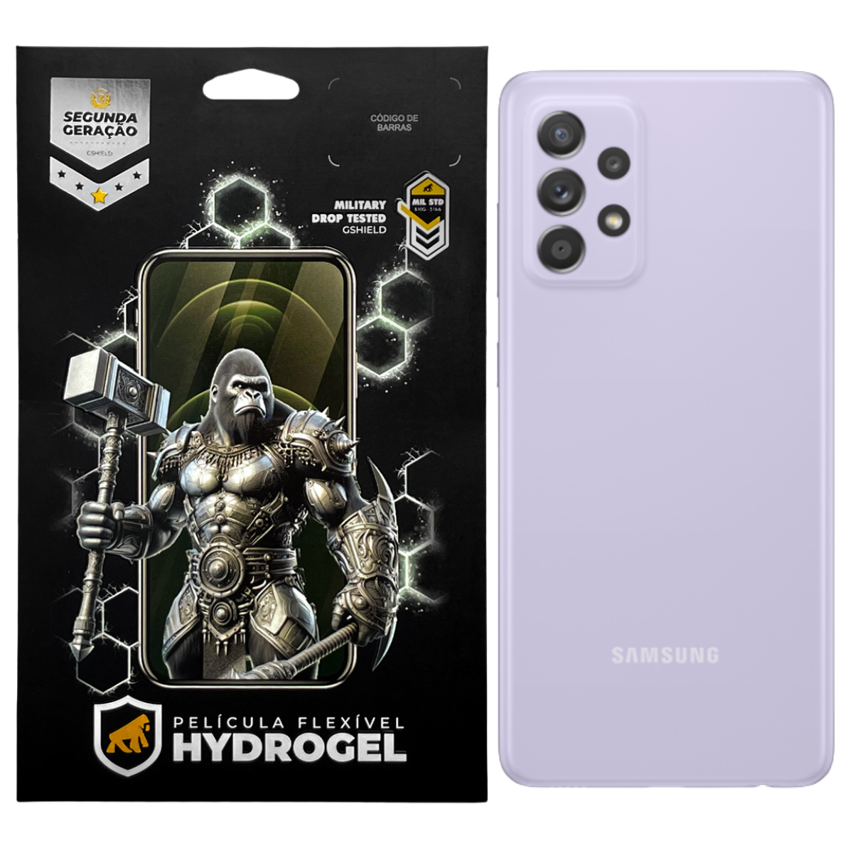 Película para Samsung Galaxy A52 - Traseira de Hydrogel - Gshield