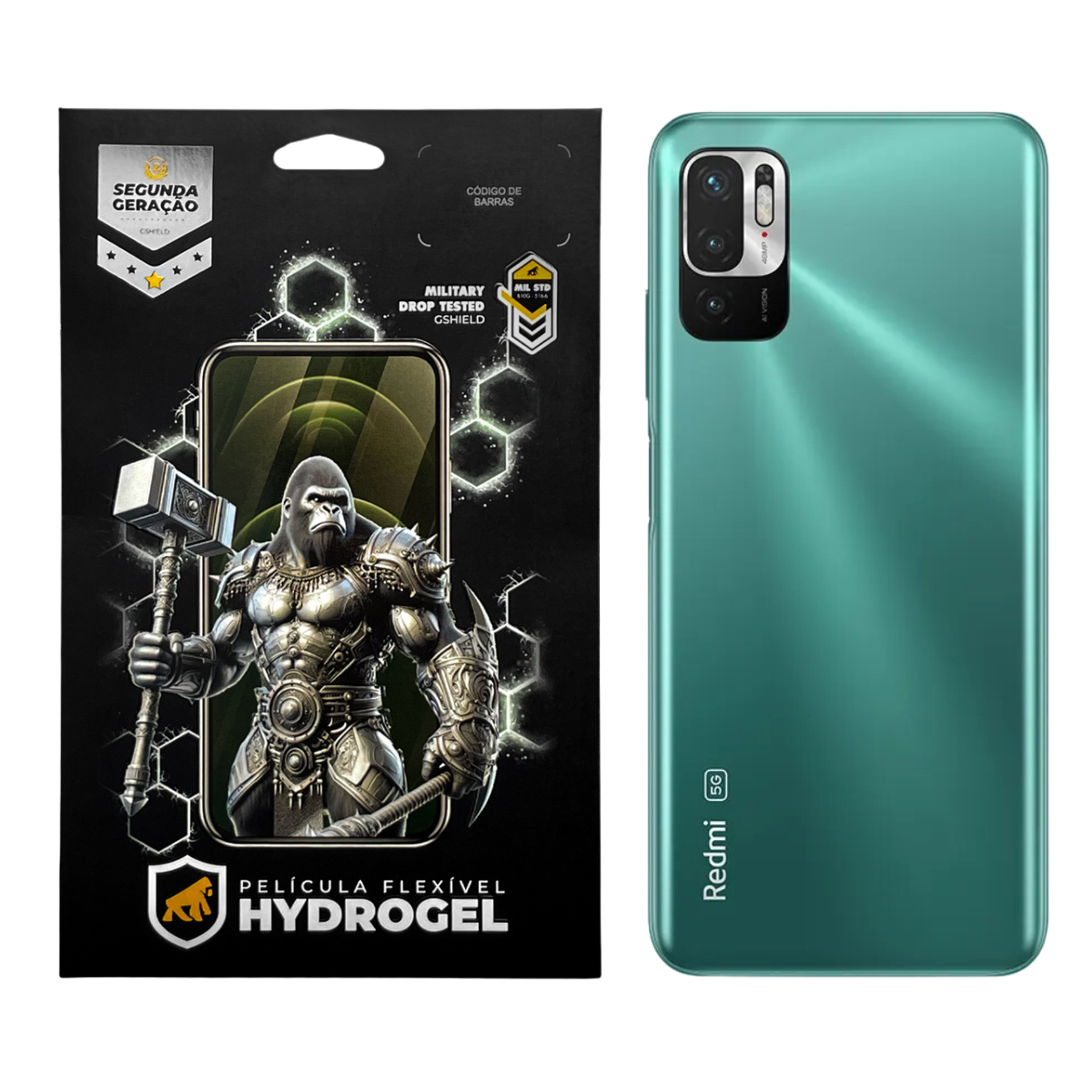 Película para Xiaomi Redmi Note 10 5G - Traseira de Hydrogel - Gshield