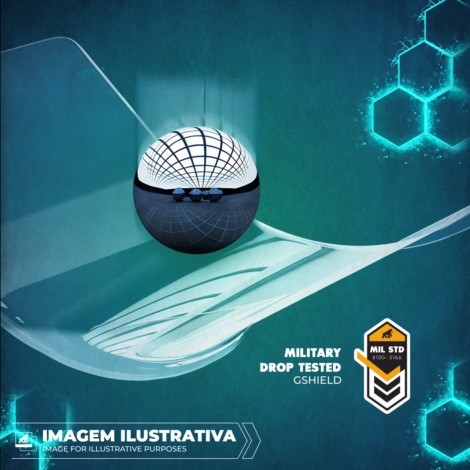 Película para iPhone 7 Plus e 8 Plus - Traseira de Hydrogel - Gshield