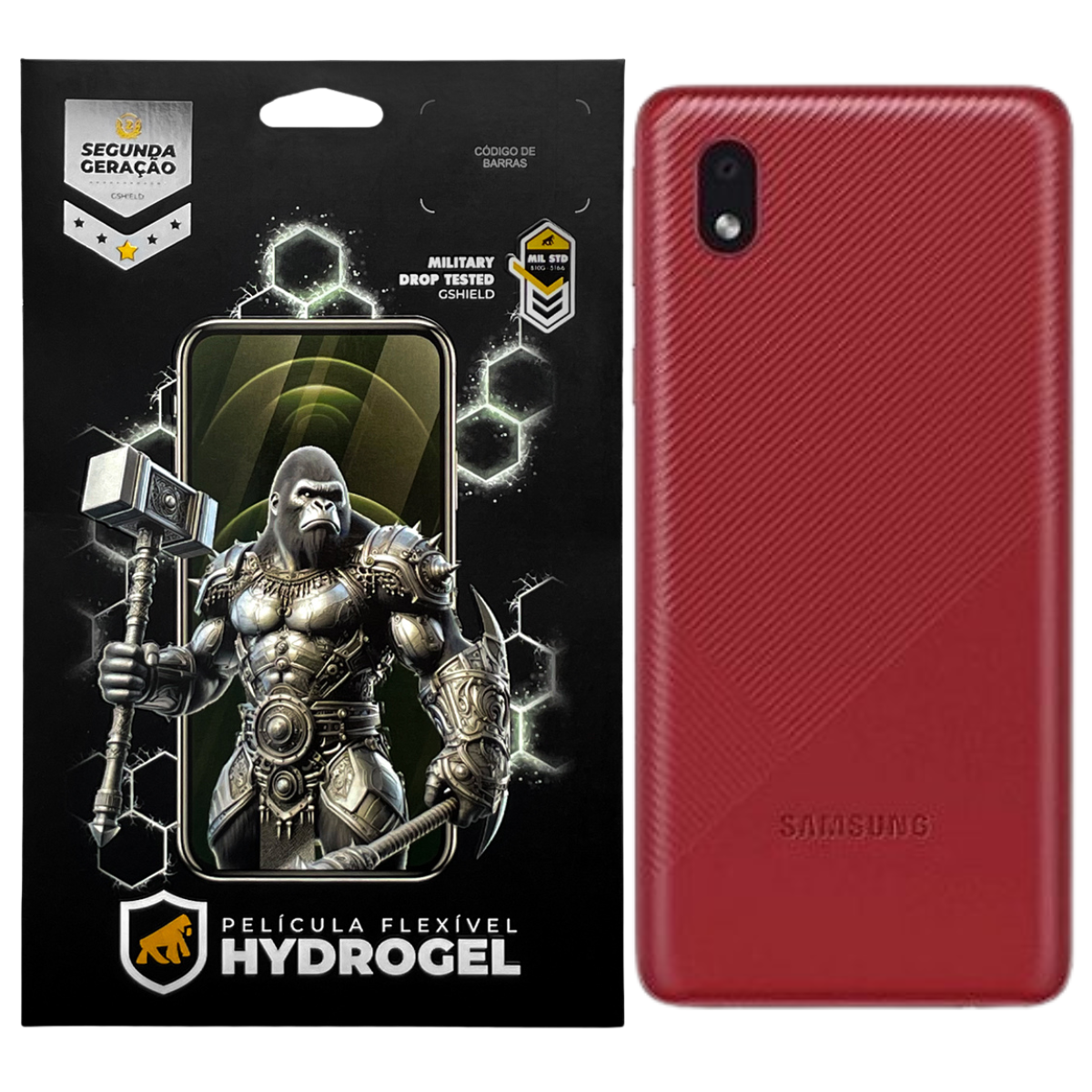 Película para Samsung Galaxy A01 Core - Traseira de Hydrogel - Gshield