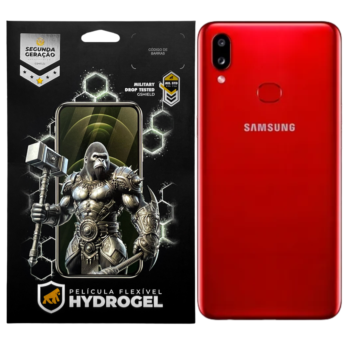 Película para Samsung Galaxy A10s - Traseira de Hydrogel - Gshield