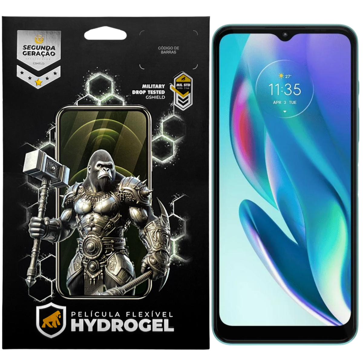 Película Gamer de Hydrogel Fosca para Motorola Moto G50 5G - Gshield