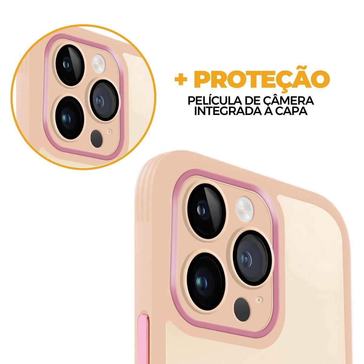 Capa para iPhone XS Max - Lite Rosa - Gshield - foto 3