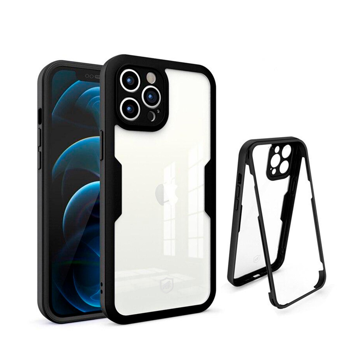 Capa 360 para Samsung Galaxy A32 5G - Preta - Frente e Verso - Gshield