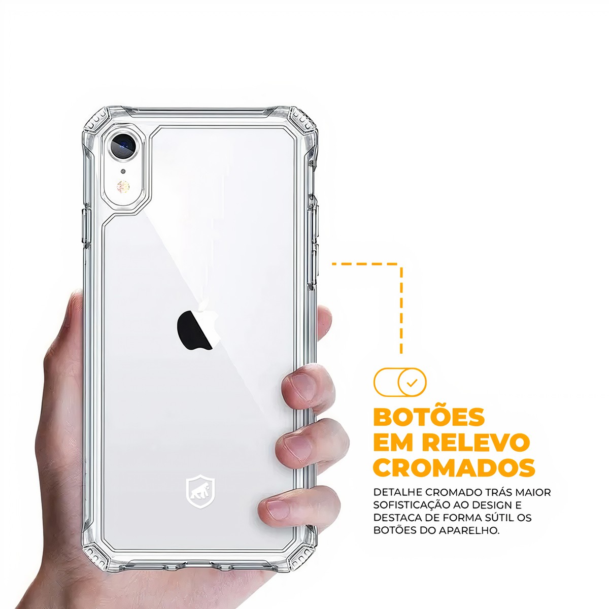Capa para iPhone XR - Clear Proof - Gshield - foto 4