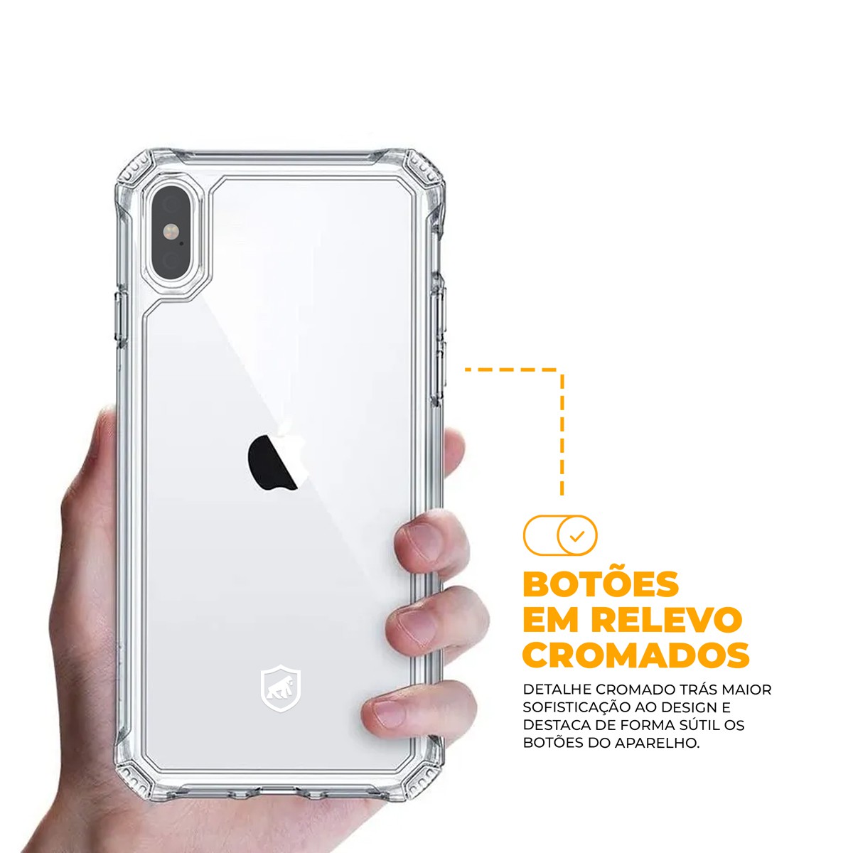 Capa para iPhone XS Max - Clear Proof - Gshield