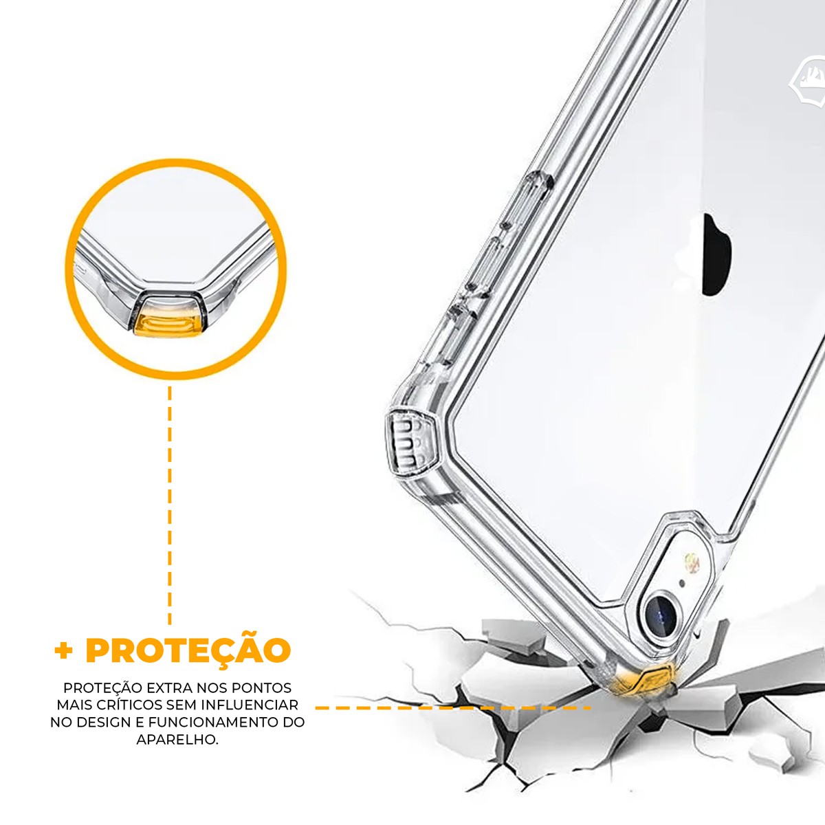 Capa para iPhone XS Max - Clear Proof - Gshield