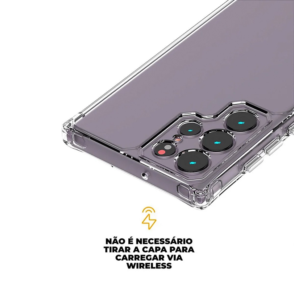 Capa para Samsung Galaxy S22 Ultra - Clear Proof - Gshield - foto 5