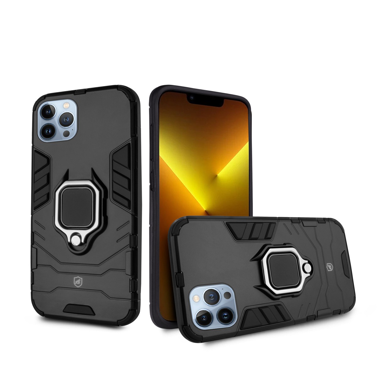 Capa para iPhone 13 Pro Max - Defender Black - Gshield - foto 6