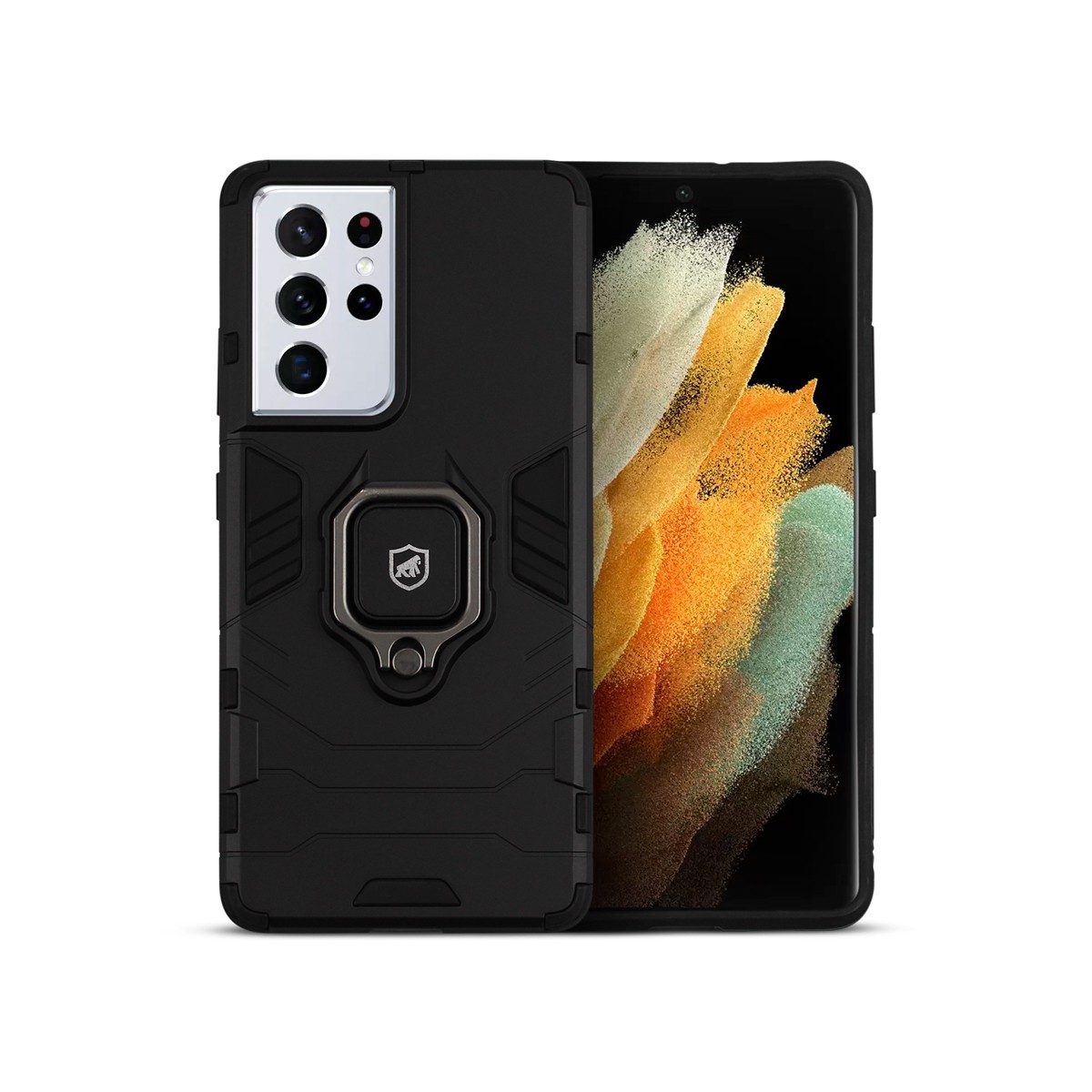 Capa para Samsung Galaxy S21 Ultra - Defender Black - Gshield - foto 5