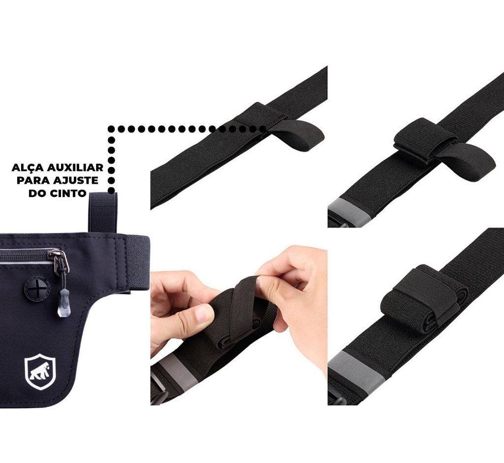 Porta dólar / doleira antifurto para viagem - Gshield