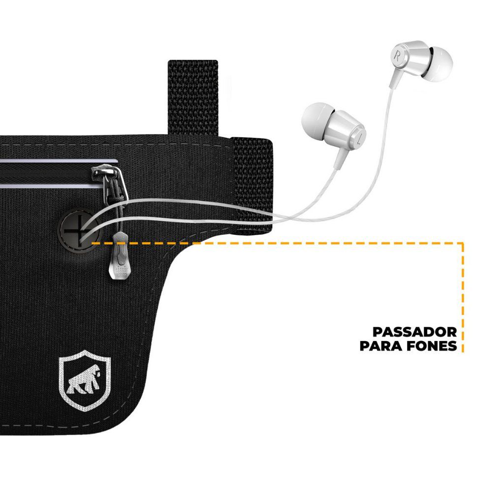 Porta dólar / doleira antifurto para viagem - Gshield