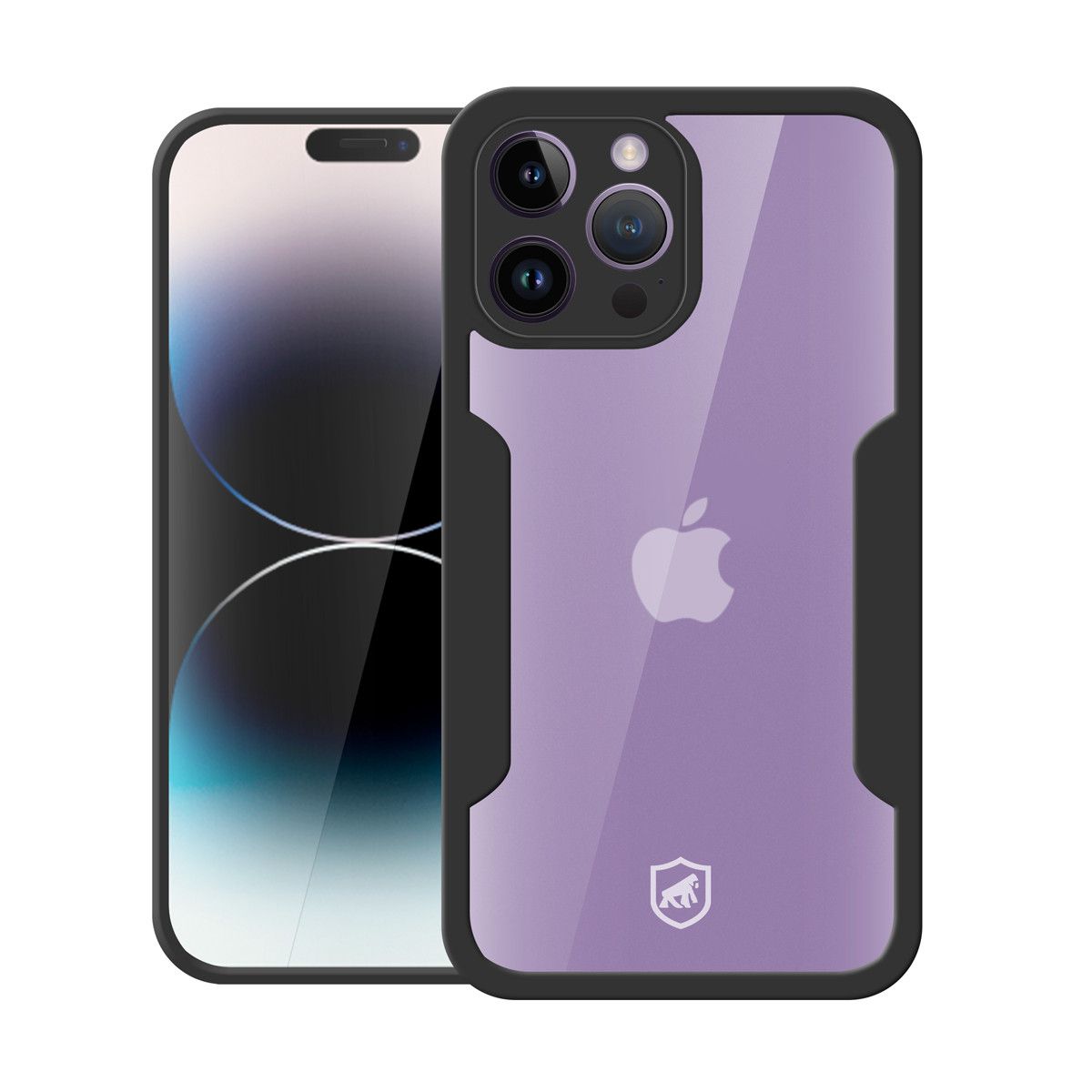 Capa 360 para iPhone 14 Pro - Preta - Frente e Verso - Gshield