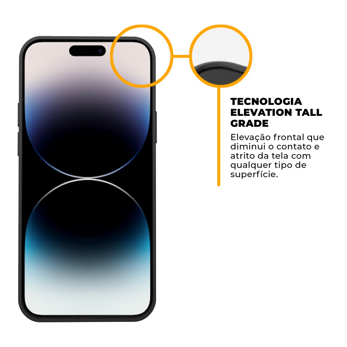 Capa para iPhone 14 Pro Max - Dinamic Cam Protection - Gshield