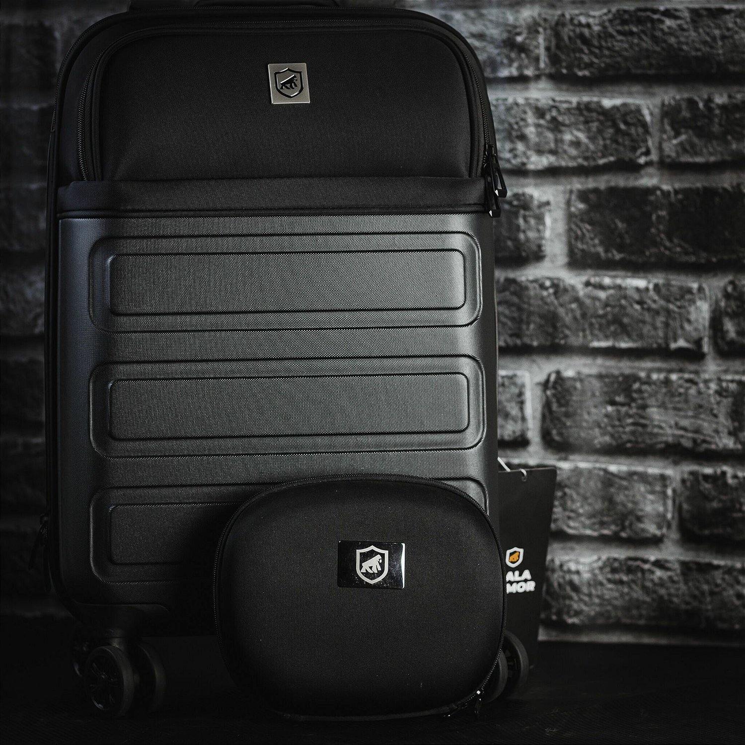 Kit Mala de viagem Armor + Necessaire Guardian - Gshield
