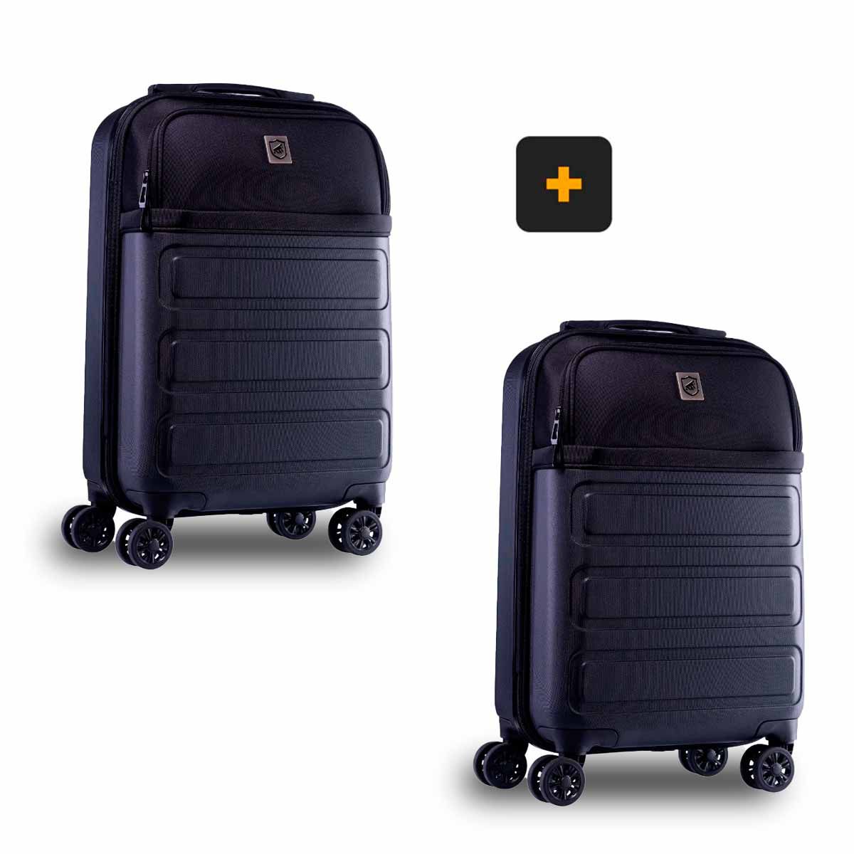 Kit 2 Mala de bordo para Viagem - Com bolso para Notebook - Armor - Gshield