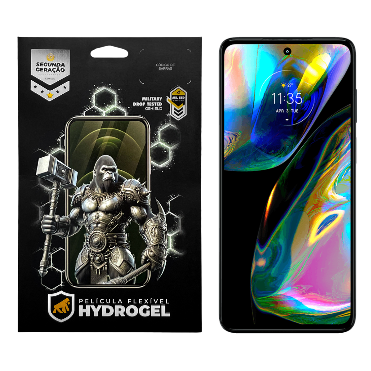 Película para Motorola Moto G82 5G - Hydrogel HD - Gshield