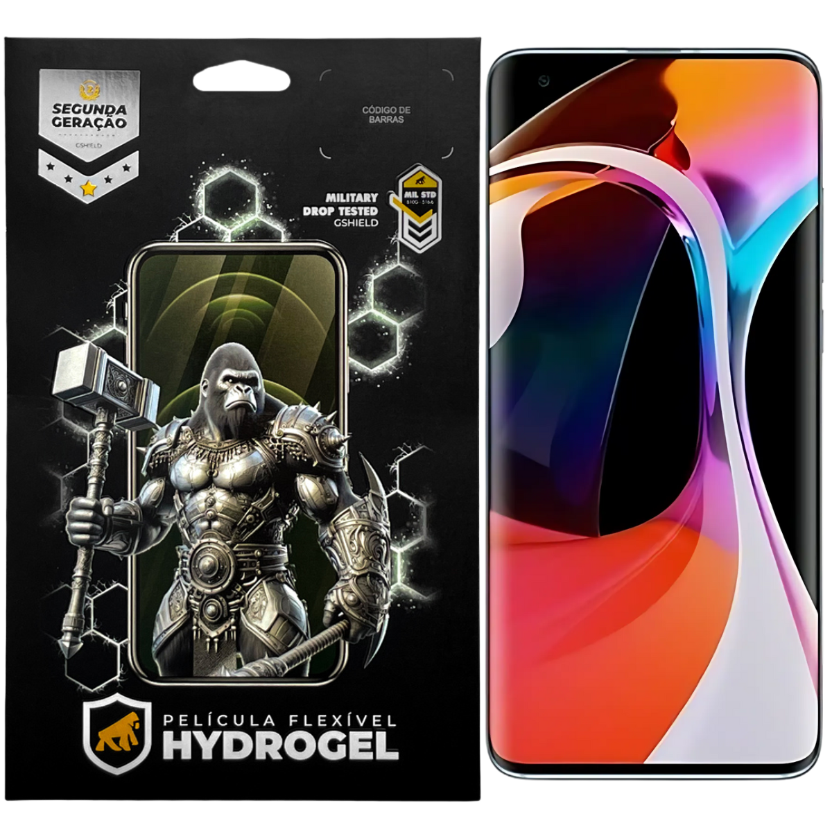 Película para Xiaomi Mi 10 - Hydrogel Gamer Fosca - Gshield