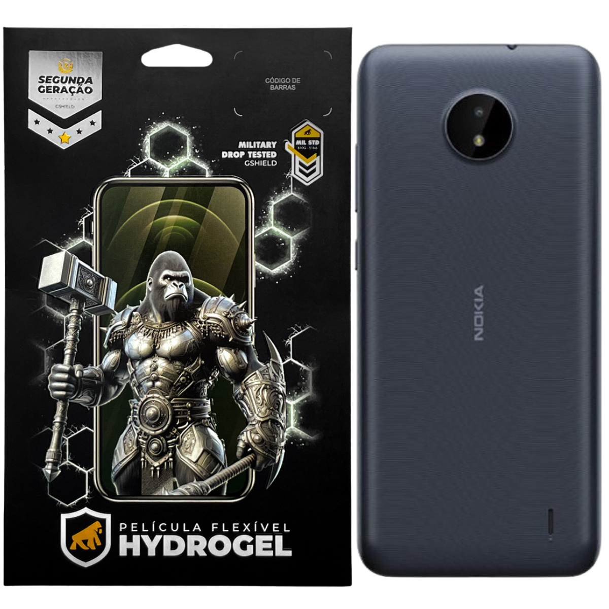 Película para Nokia C20 - Traseira Hydrogel HD - Gshield