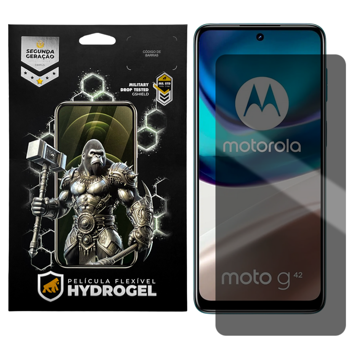 Película para Motorola Moto G41 - Privacidade Hydrogel - Gshield