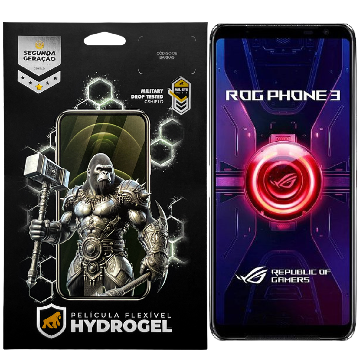 Película para Asus Rog Phone 3 - Hydrogel HD - Gshield
