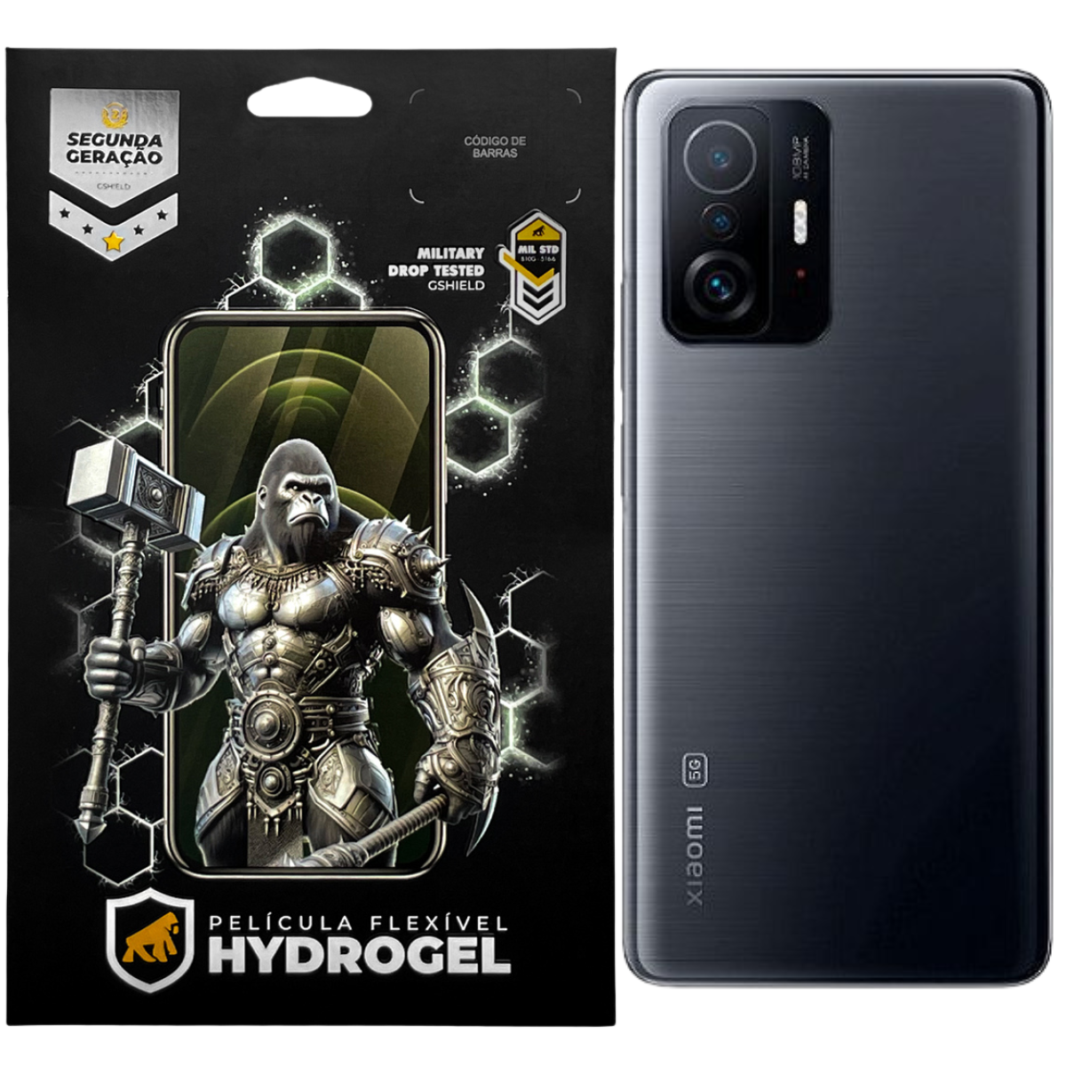 Película para Xiaomi 11T - Traseira Hydrogel HD - Gshield