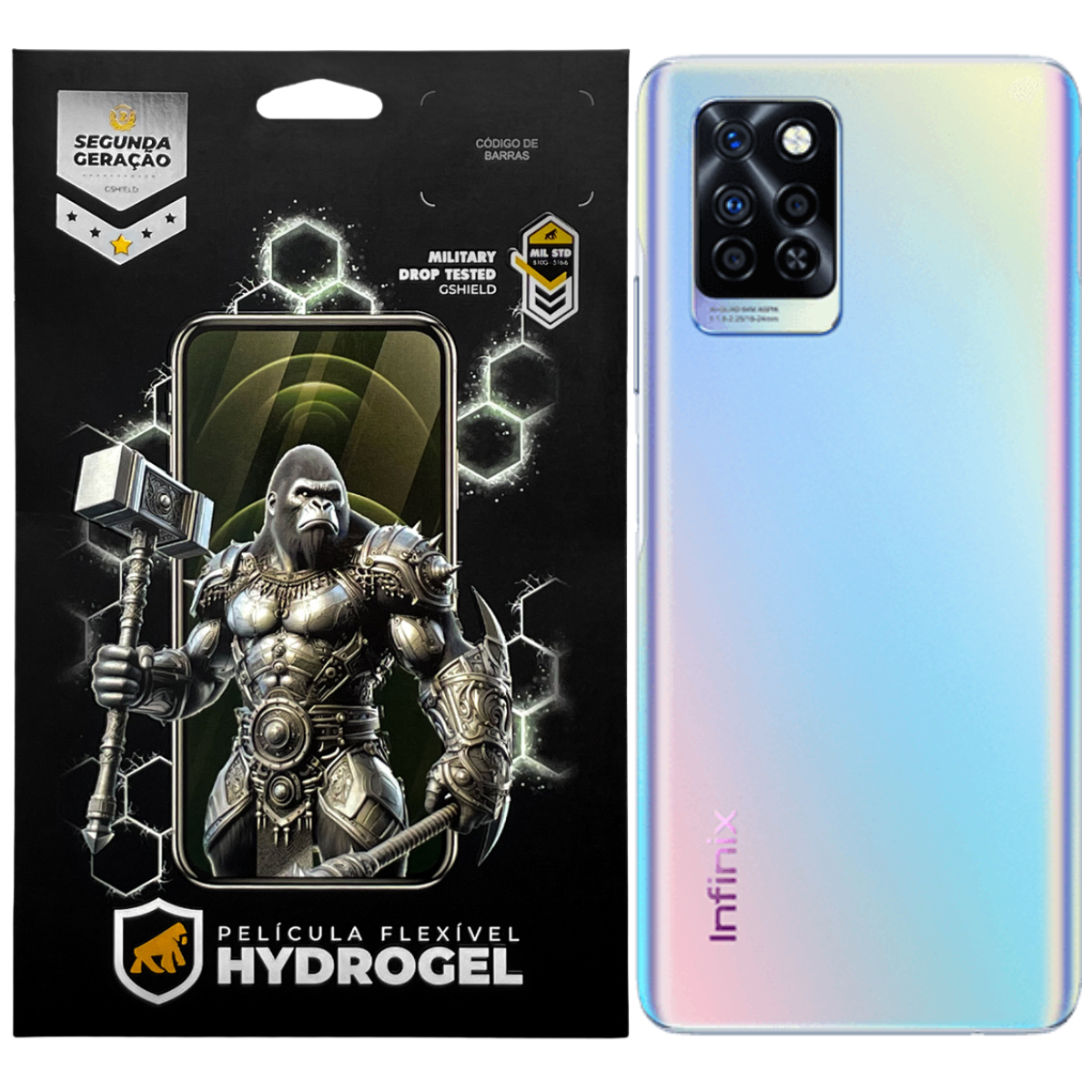 Película para Infinix Note 10 Pro - Traseira Hydrogel HD - Gshield
