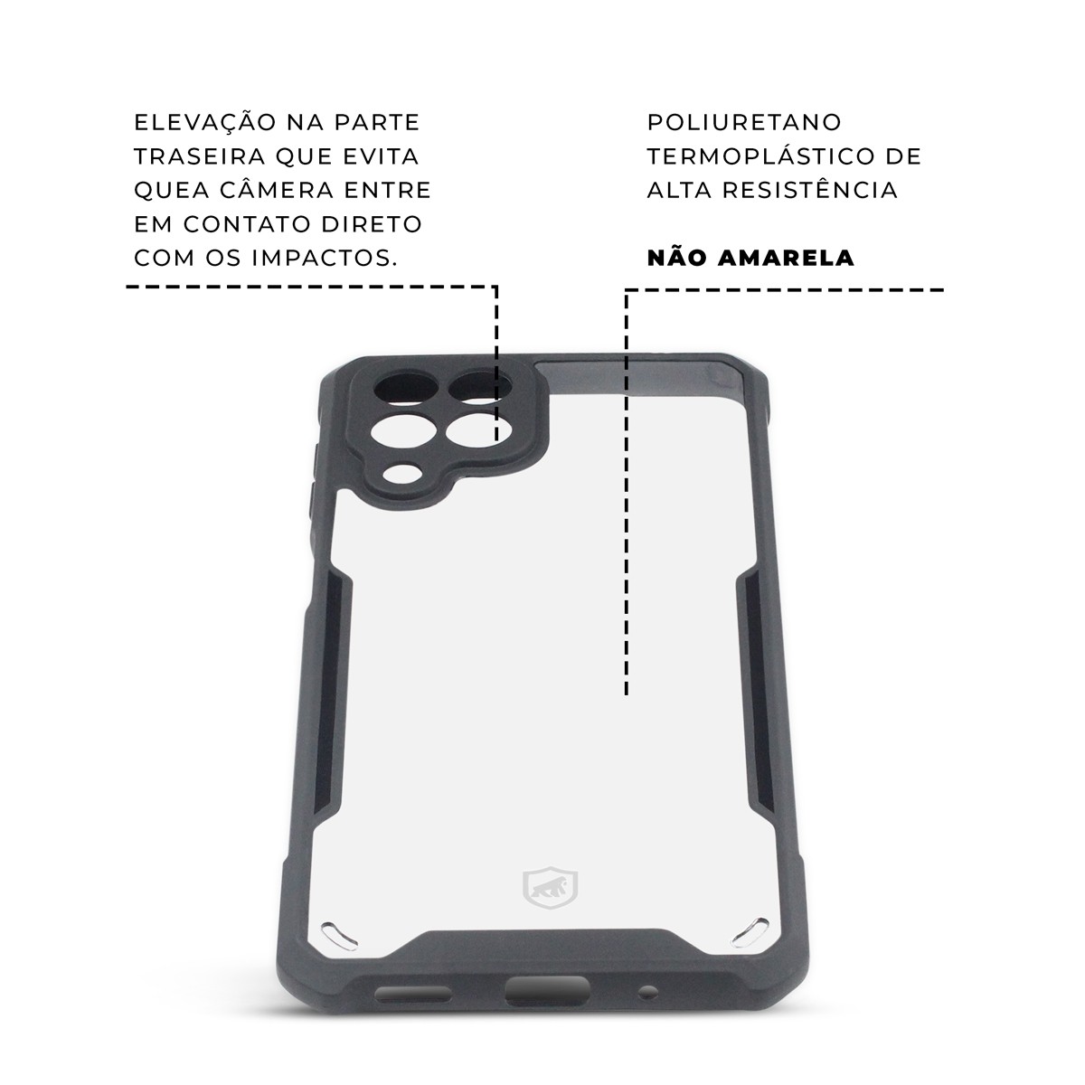 Capa para Samsung Galaxy M53 - Dual Shock X - Gshield