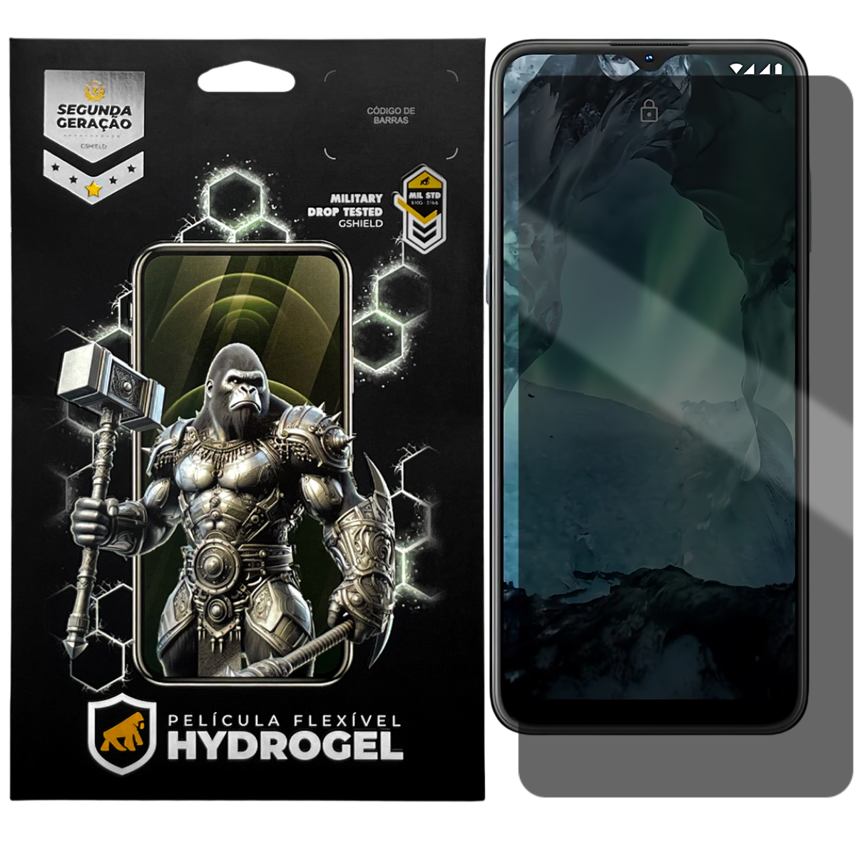 Película para Nokia G21 - Privacidade Hydrogel - Gshield