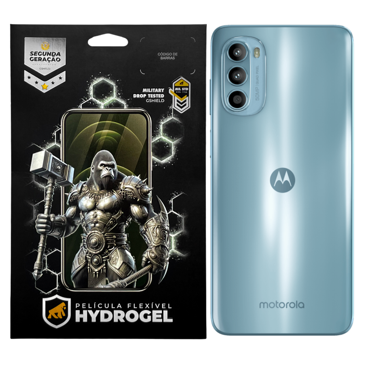 Película para Motorola Moto G52 - Traseira Hydrogel HD - Gshield