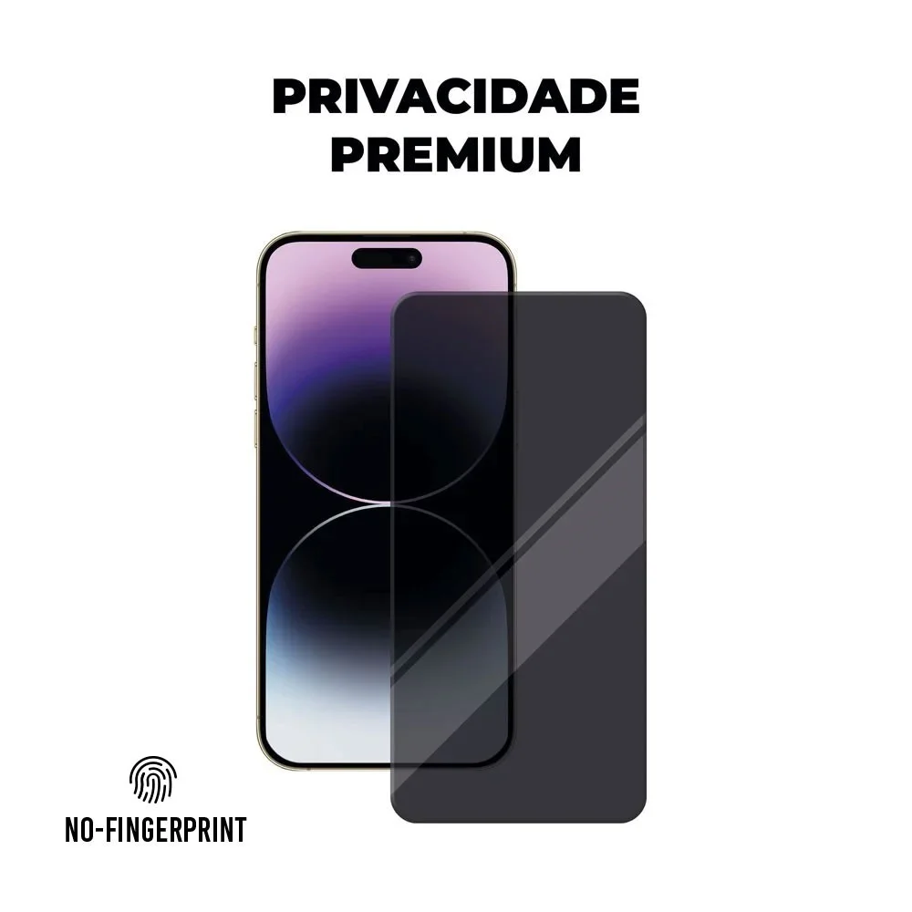 Película para iPhone XR - Defender Pro Privacidade - Preta - Gshield