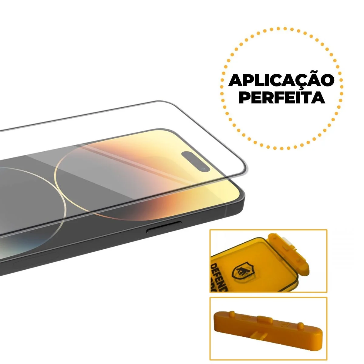 Película para iPhone XR - Defender Pro Privacidade - Preta - Gshield