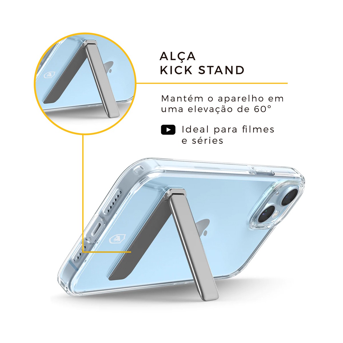 Capa para iPhone 11 - Slim Fit - Transparente - Gshield - foto 5