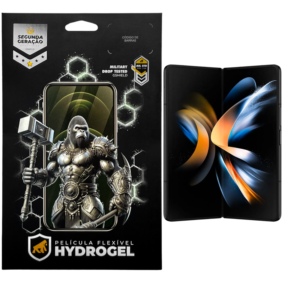Película para Samsung Galaxy Z Fold 4 5G - Dual Screen - Hydrogel HD - Gshield