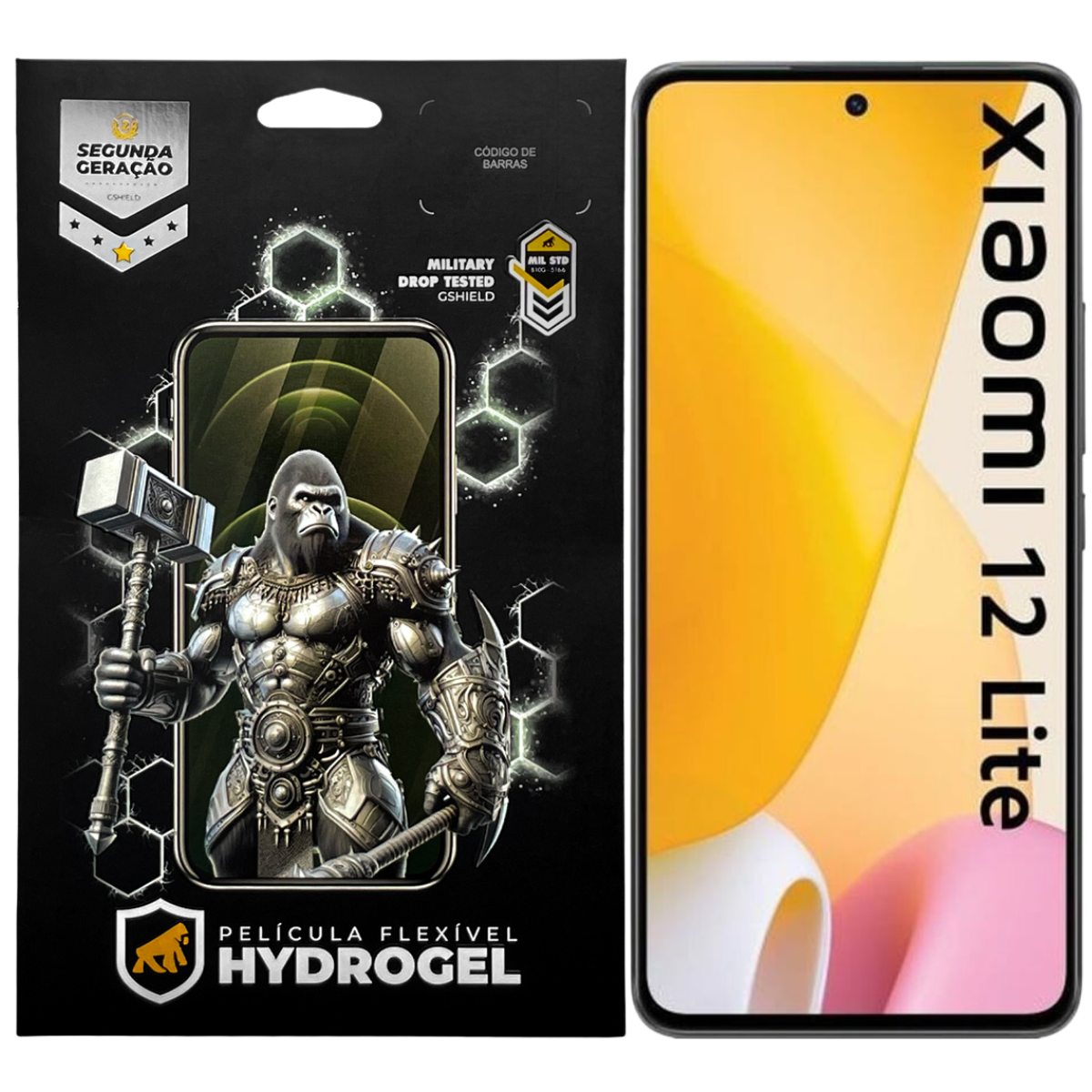 Película para Xiaomi 12 Lite - Hydrogel Gamer Fosca - Gshield