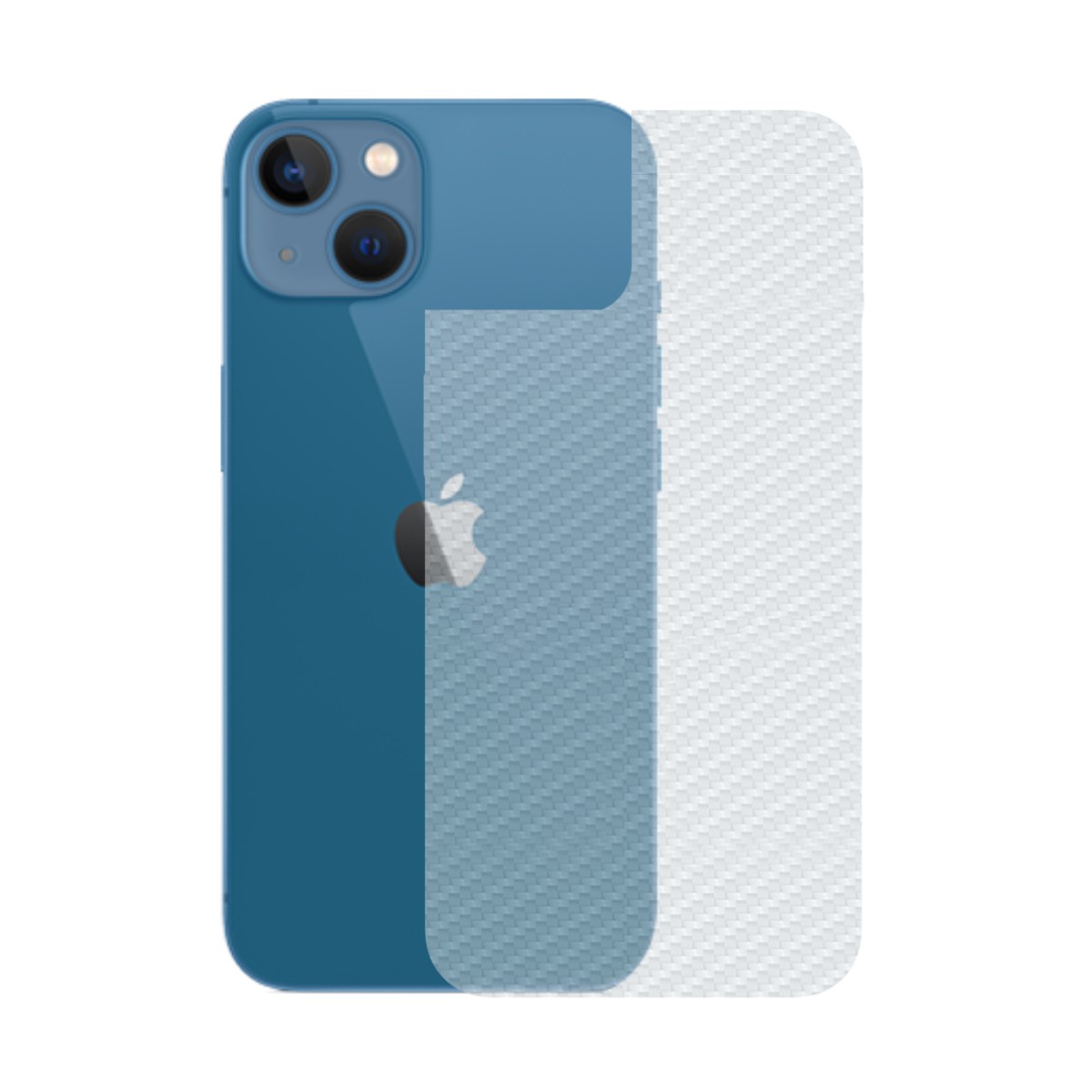 Película para iPhone 13 Mini - Traseira de Fibra de Carbono - Gshield