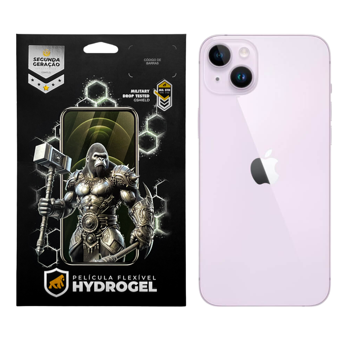 Película para iPhone 14 Plus - Traseira Hydrogel HD - Gshield