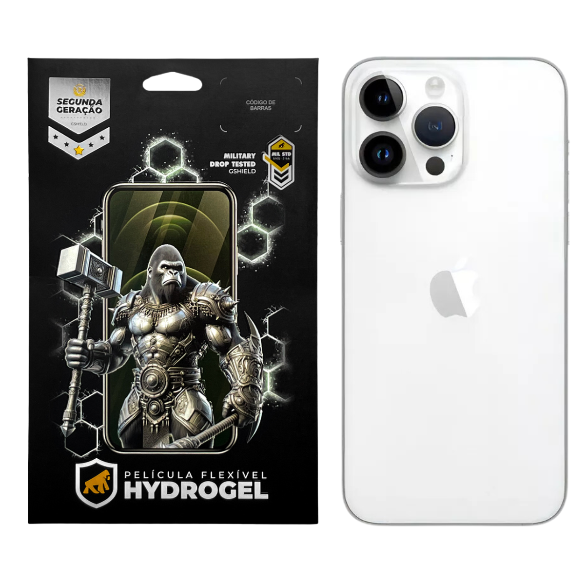 Película para iPhone 14 Pro - Traseira Hydrogel HD - Gshield