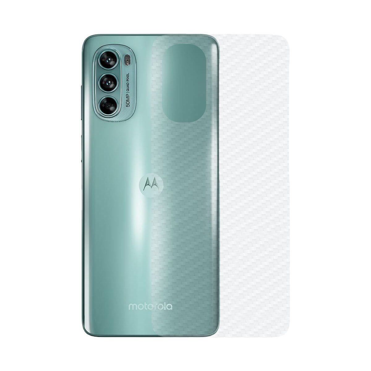 Película para Motorola Moto G62 - Traseira de Fibra de Carbono - Gshield