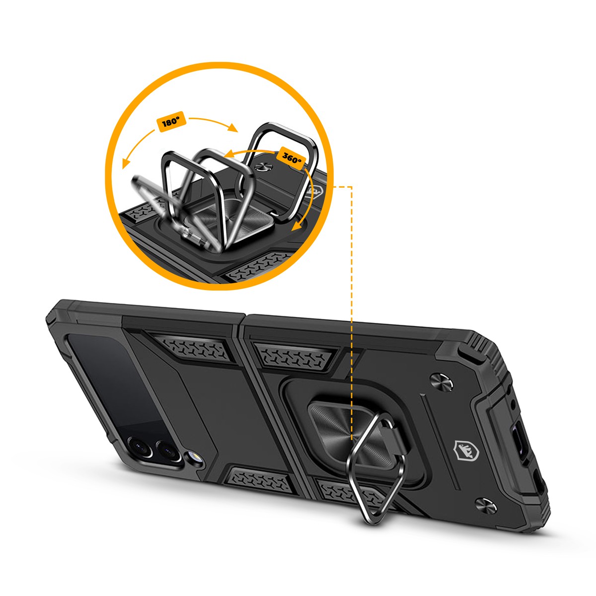 Capa para Samsung Galaxy Z Flip 4 - Thunder - Gshield