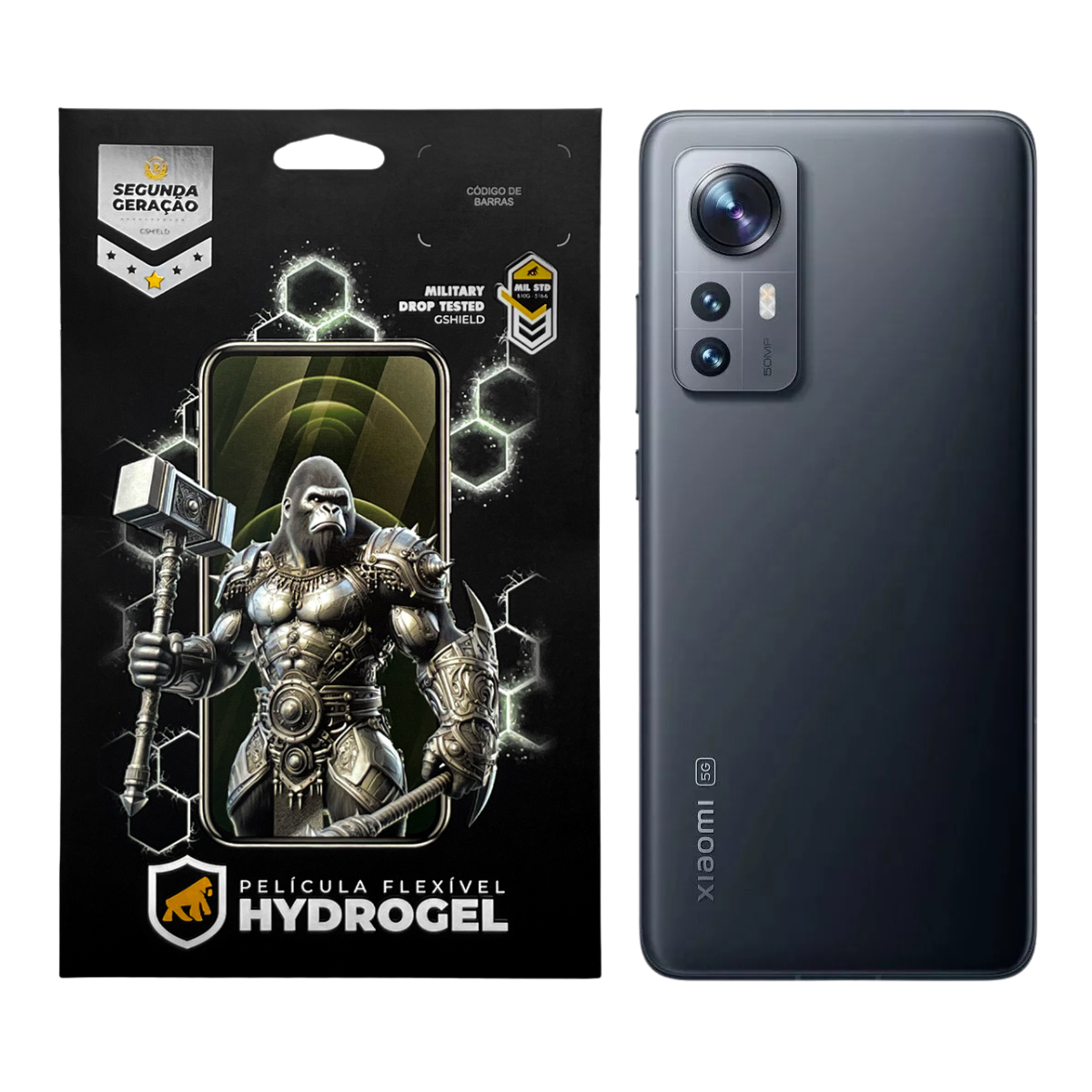 Película para Xiaomi 12 - Traseira Hydrogel HD- Gshield