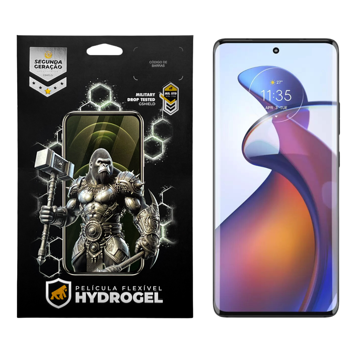 Película para Motorola Edge 30 Fusion 5G - Hydrogel HD - Gshield