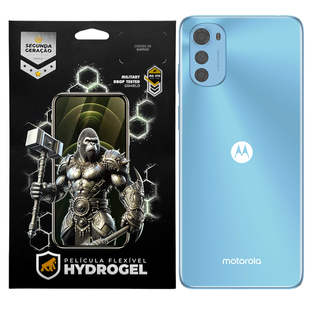 Película para Motorola Moto E32 - Traseira Hydrogel HD - Gshield