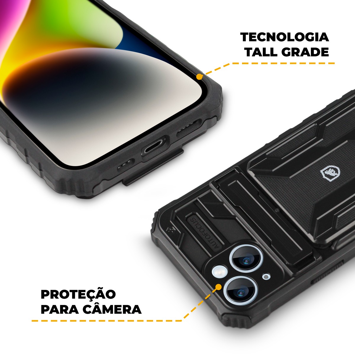 Capa para iPhone 14 - Snap Guardian - Gshield