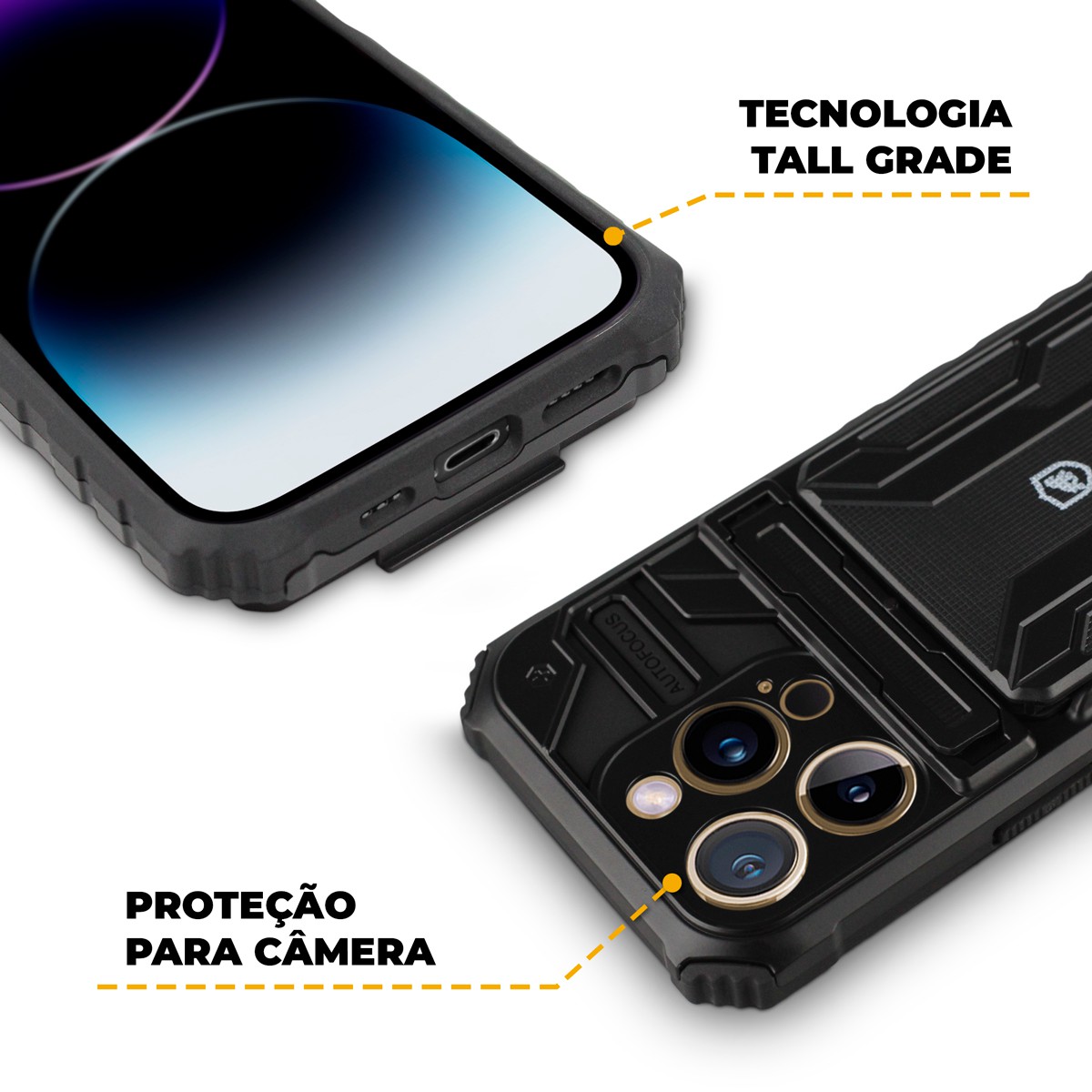 Capa para iPhone 14 Pro Max - Snap Guardian - Gshield